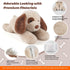 24" 4.5lbs Bobbie & Laxi & Dog Stuffed Animal, Sitting & Laying Weighted Stuffed Animals, Cuddly & Soft Weighted Dog