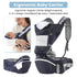 FUFVUTI (036 736 lbs) Backpack Baby Carrier Newborn to Toddler Months, Infant Carrier with Hip Seat & Wrap | Mesh Front