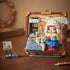 MEIEST 3D Set,Creative (4-The Mini Building Blocks Cute Painting Model DIY Simulation Particle Stereograph Collection