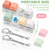 2 2P-4 1) Keyboard Fidget Toy for Adults PCS Slient & Clicky Fidget Keyboard Keychain Clicker Sensory Toys for Anxiety