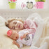 JIZHI Lifelike Reborn Baby Dolls - 17-Inch Soft Body Realistic-Newborn Dolls with Feeding Kit Gift Box