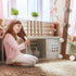 Yiphates 1: 12 16 Dollhouse Miniature Wooden Storage Rack Grid Shelves Doll House Wall Rack Bookshelf Display Dollhouse