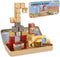 OAR Magnetic Building Blocks Set for Toddlers 35 PCS Mini Magnetic Blocks, Travel