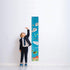 Ocean Wall Sticker Growth Chart for Kids - Height Chart Decal for Boys and Girls