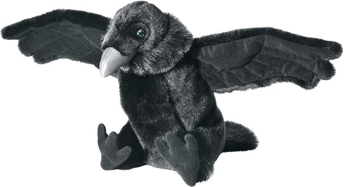 Wild Republic Raven Plush, Cuddlekins Stuffed Animal, 12 Inches