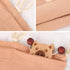 Tizuqe 2 Nursery Bedside Hanging Storage Bag for Baby Pockets Crib Organizes Diaper & Toy Storage Solution Space Saving