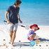 2 Pack 21.8in~34in Biggun Shark Tooth Sifter with Seashell Bags, Adjustable Sand Sifter & Beach Shovel, Beach Sand Toys