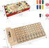 Code Breaker Game - Mastermind Strategy Peg Game, Wooden Brain Puzzle Set for 2 Players, Multi Color, Kids Gift