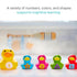 Count 9+ Counting, 5 Set Munchkin & Quack Duckies Bath Toys for Toddlers and Babies, Watertight Mama Duck