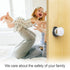 Door Knob Safety Cover for Kids, Child Proof Door Knob Covers, Baby Safety Handle Lockable Design (4 Pack)