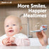 3 6+ Jool Baby Musical Baby Spoons, Spoons + Plane with Fun Sounds - Multi-Stage Spoon for Infant Feeding & Training