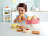 Playset Hape Toddler Bread Basket |Soft Pretend Food for Kids, Bread Toy Basket Includes Toast, Jam Cookie, Cake, Soda