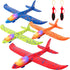 SpringFlower 4 Pack Airplane Flying Toys, 4 Throwing Foam Planes for Kids 3-8, Outdoor Flying Toy Birthday Gifts
