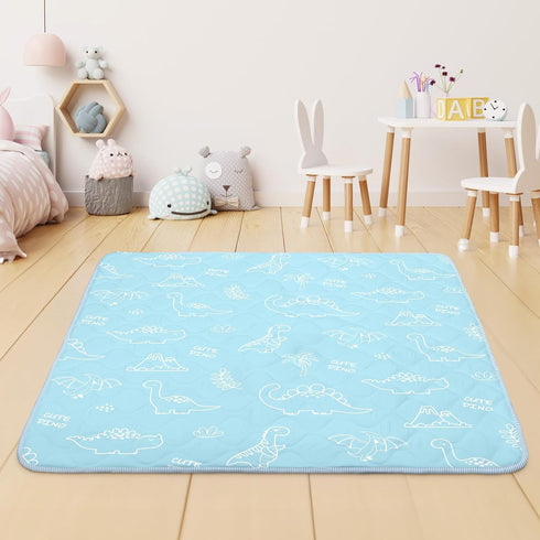50x50 Tummy Baby Play Mat for Floor,Soft Playpen Mat,Thick Foam Playmat for Time,Safe Non-Slip Backing