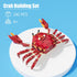 Ocean Animal Building Blocks (242PCS), Deep Sea Creatures Building Toy Set for Kids, Boys and Girls Crab