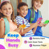 6 Pack Squishy Sensory Fidget Autism Toys for Kids: Sensory Toys for Sepcial Need Maze - Quiet Fidget Sensory Filled