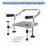 Hook on Chair, Portable Clip on High Chair Use at Most Tables, Table Attached high Chair with Carry Bag, Fast Table