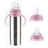 3-in-1 Stainless Steel Sippy Cups for Toddlers | Non-Toxic Insulated Stainless Steel