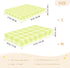 JUNZAN 52x28 Scottish Checker Baby Crib Sheets Cotton Fitted Crib Sheets for Boys Girls Standard Toldder Bed Mattress