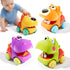 ALASOU Push and Go Animal Car Toys for 1 Year Old Boy