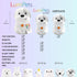 Lumipets Remote Control Silicone Night Light for Kids, Puppy Design with 9 Soft Colors & Sleep Timer