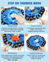 2 24 2-8 15-20 Word Game Family Board Games with Display Timer and Modes, The Fast-Paced Letters Pressing Games