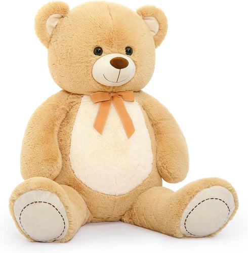 Tezituor 4.3 Feet Giant Teddy Bear Stuffed Animals, Large 52 Inch Plush Teddy Bear for Valentine's Day Gift