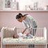ColoBrethy 4-Pack 100% 52" 28" Muslin Crib Sheets for Girls Boys, Boho Soft Cotton Nursery Decor for x Standard Crib