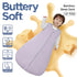 Duomiaomiao Rayon Made from Bamboo Baby Sleep Sack 1.0 TOG, Buttery Soft Wearable blanket Baby, Baby Sleeping bag for Babies by Duomiaomiao