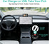 Chuanganzhuo 5'' NO.1 1080P Setting 3X S100U, 5inch Baby Car Camera with Night Vision, USB Powered, Mirror/Normal Mode