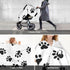 Hcpwzrf Animal Paw Print Baby Car Seat Cover & Nursing Cover - Breathable Stretch Multi-Use Cover for Breastfeeding