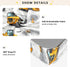 CZXW 52" 28" Construction Vehicles Crib Sheets Fitted x Natural Cotton Soft & Breathable for Baby Crib Mattress