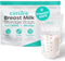 Breast Milk Storage Bags by Cimilre, Leak-Proof Breastmilk Storage Bags, Freeze Flat