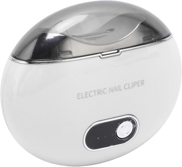 Electric Nail Trimmer, Safe Use Concealed Cutter, Whisper Quiet, LED Light, Nail