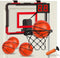 TOY Life Basketball Hoop Indoor, Over The Door Basketball Hoop for Kids with 4 Balls