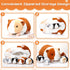 5 16 Inch 4 Jenaai Pcs Plush Guinea Pig Stuffed Animals Mama Guinea Pig with Cute Plushie Babies Soft Animals Pillow