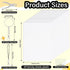161 30 7.9 5.7 WoBiogHo Pcs Shrink Plastic Keychain Making Kit, Shrink Plastic Sheets x in, Hole Punch, Lobster Clasps