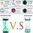 FKYTION Pack 5 Liquid Motion Bubbler Timer of Colorful Hourglass Liquid Bubbler Sensory Anxiety Toys Autism ADHD Fidget