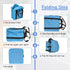 TORIBIO Durable Backless Booster Car Seat Travel Bag, Compatible with Cosco Topside Backless Booster Car Seat and Gb