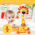 JISON21 Dancing Talking Lion Baby Toy, Adjustable Volume Interactive Mimicking Toy Singing Recording Repeating What You