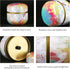 Topwon Body Powder Container with Powder Puff for Baby Women Talc Free Dusting Loose Powder Case Home Travel Powder Box