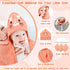 Sublaga 4 32x32 PCS Hooded Baby Towels, Soft Baby Towel, Absorbent Baby Bath Towel, Baby Towels and Baby Washcloths