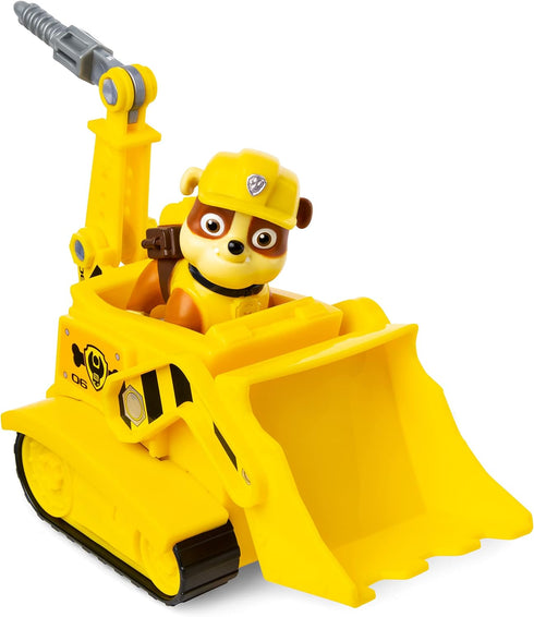 Paw Patrol Rubble’s Bulldozer Vehicle with Collectible Figure for Kids Aged 3 Years and Over