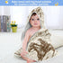 WELLDAY 30x30 Inch Western Desert Cowboy Baby Towel Ultra Soft Hooded Towels for Babies - Ultra Absorbent Cotton Bath