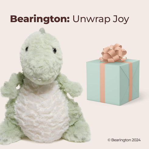 Bearington Rex The T-Rex Dino Plush, 12 Inch Stuffed Animal Dinosaur