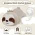Finebee Boys(13.8" 1.6Lbs) Weighted Sloth Stuffed Animals, Cute Weighted Sloth Plush, Soft Stuffed Weighted Plushie