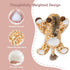 20 Inch 3.3lb Niuniu Daddy Weighted Giraffe Stuffed Animal for Kids & Adults, Large Plush Toy with Soft Fur, Weighted