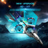 V17 2.4GHz 2 360 (Blue+2pcs Rc Plane Jet Fighter Stunt Remote Control Airplane with Batteries,Rc fighter jet drone