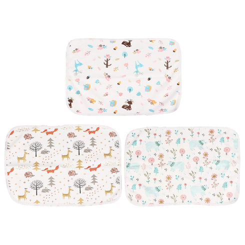 TOYANDONA Baby Diaper Changing Pad 3pcs, Infant Urinal Mats Urinal Bed Pad Changing Diaper Mat for Newborn