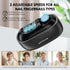 Trimmer 2 (3.3 inch) Electric Nail Clipper, Automatic Electric Nail with Light, Speeds,Magnetic Cover,Nail Scraps